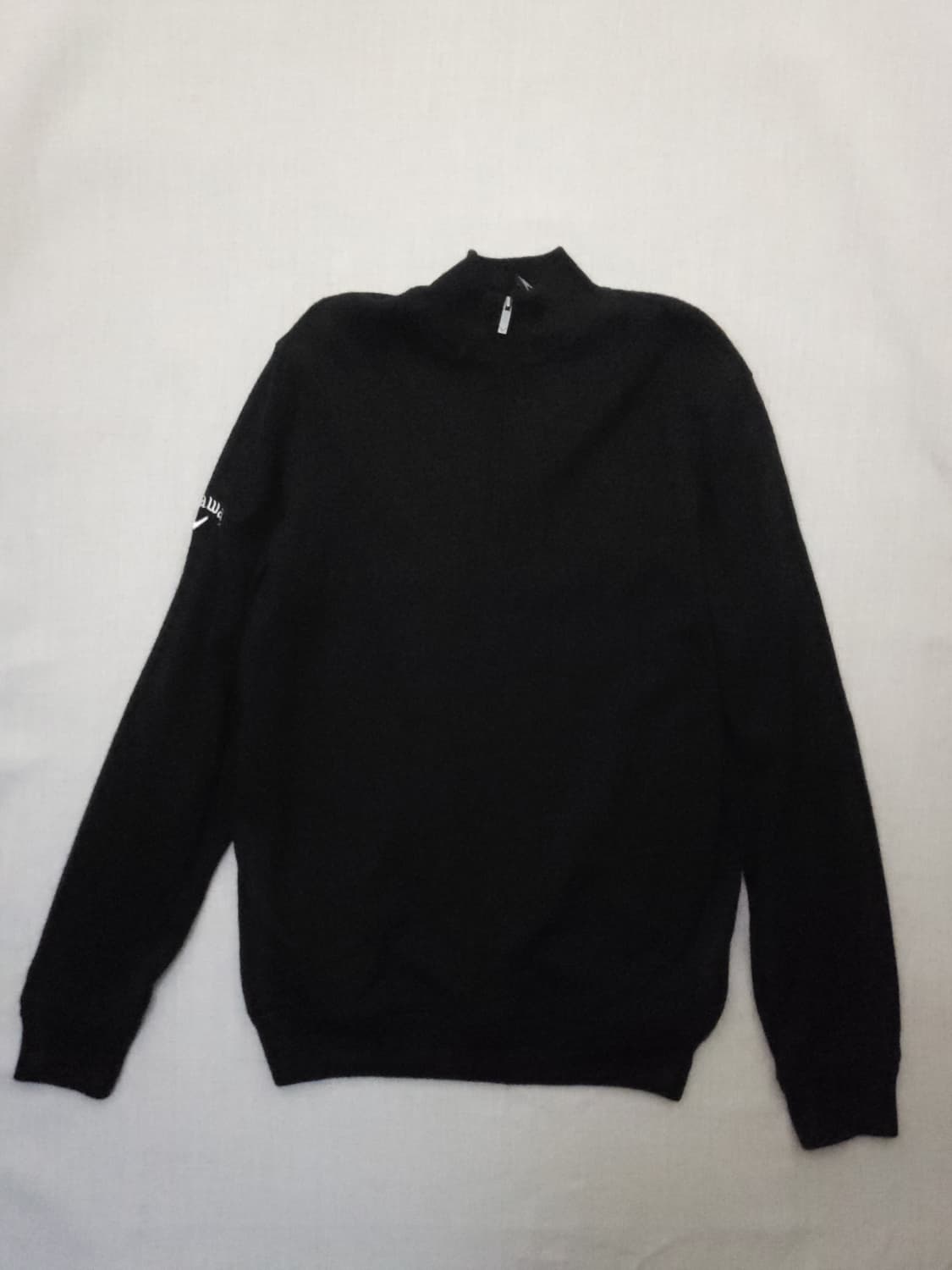 캘러웨이 블랙 하프넥 니트 m 상품이미지1