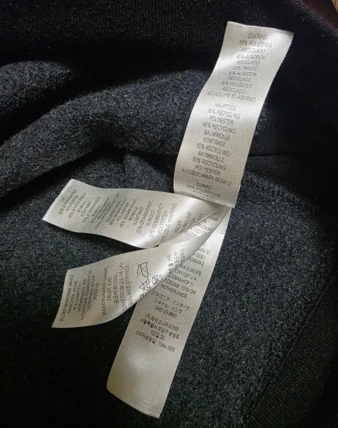 파타고니아 후드티 m (100사이즈) 블랙 깔끔  상품이미지6