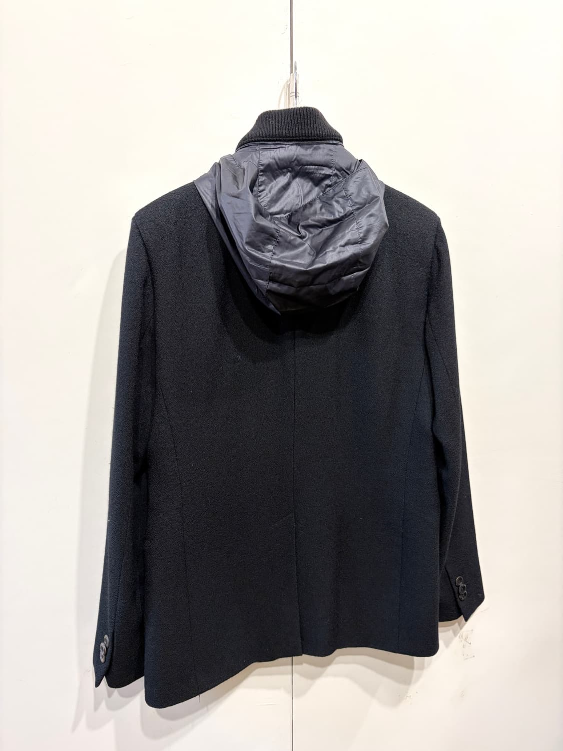 엠포리오 아르마니 싱글 브레스티드 코트 상품이미지4