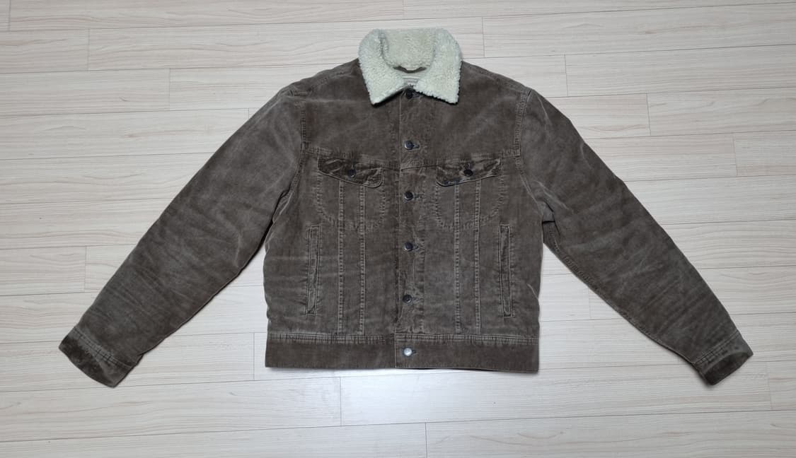 폴로 랄프 로렌 플리스 라인 코듀로이 트러커 재킷 M 상품이미지3