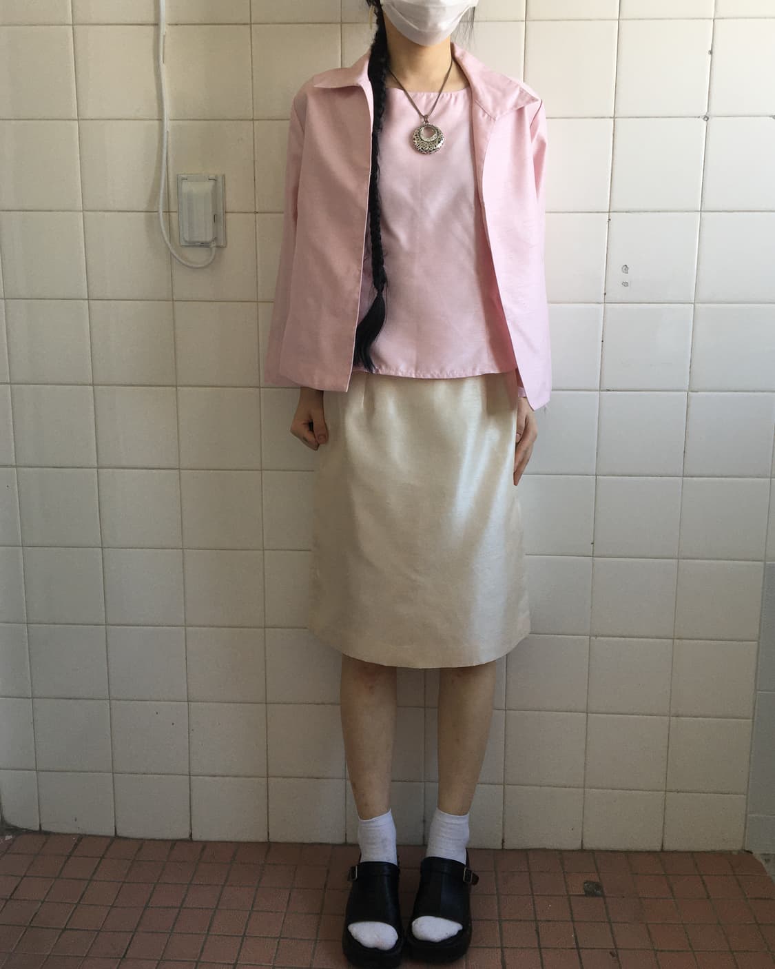 Vest jacket set up 상품이미지5