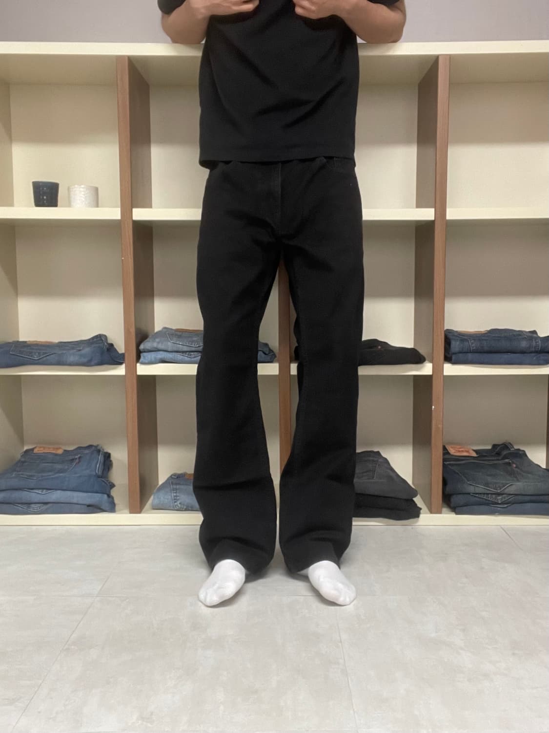 33x30 리바이스 Levi’s 559 흑청 상품이미지1