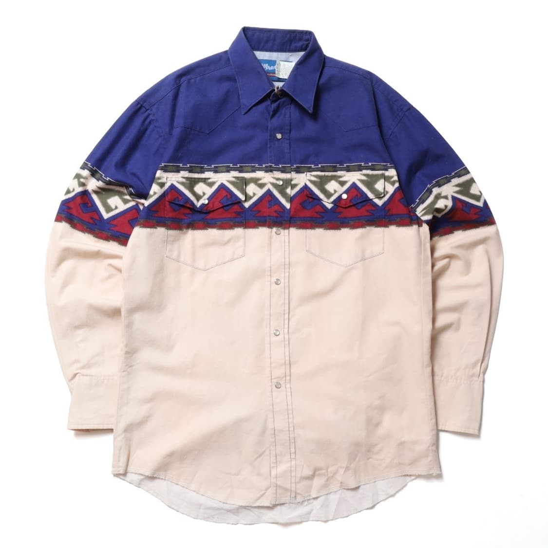 랭글러 Wrangler Aztec Pattern Western Shirt 상품이미지1