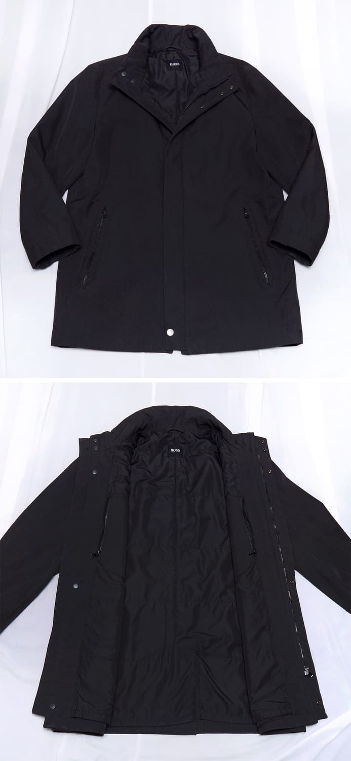 휴고 보스 블랙 하드쉘 레인 코트 자켓 (48 / 100) 상품이미지2