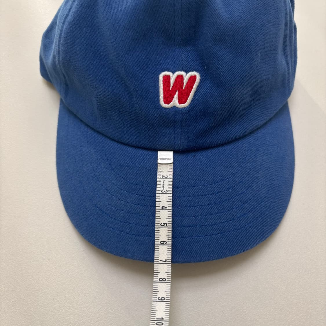 WKNDRS 위캔더스 W로고 자수 블루 모자 볼캡 상품이미지7
