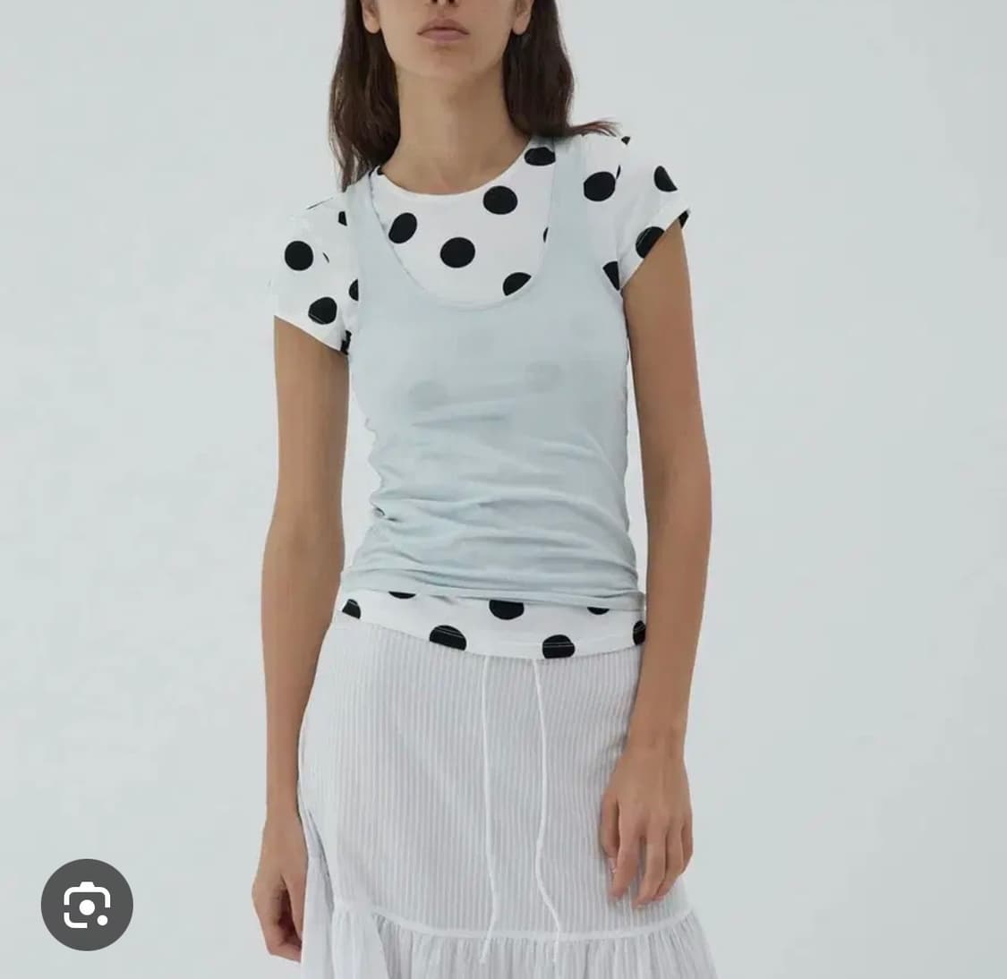 Paloma wool Roana 폴카 도트 반팔 티셔츠 상품이미지3