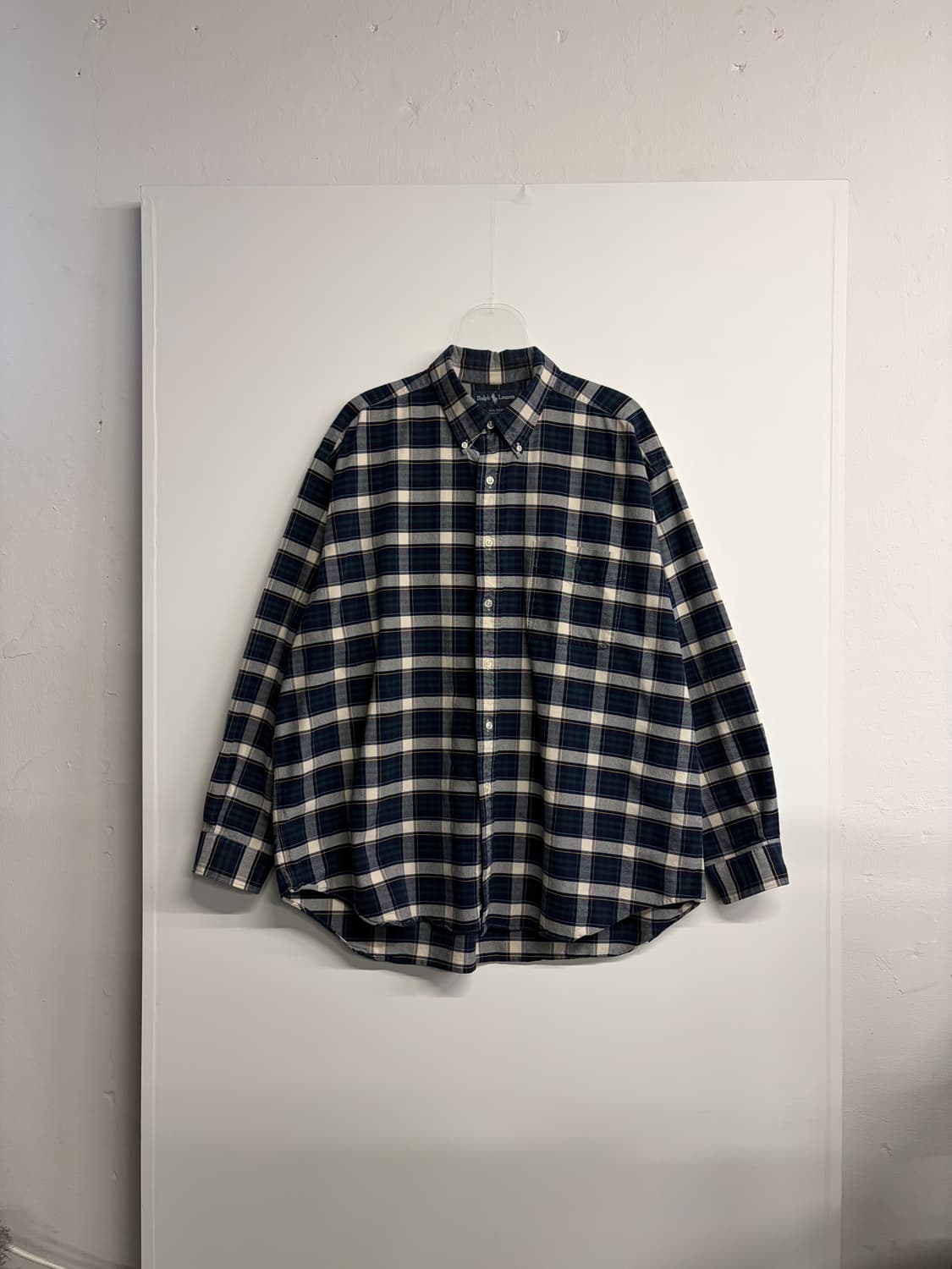 90s 폴로 랄프로렌 빅셔츠 XL 상품이미지1