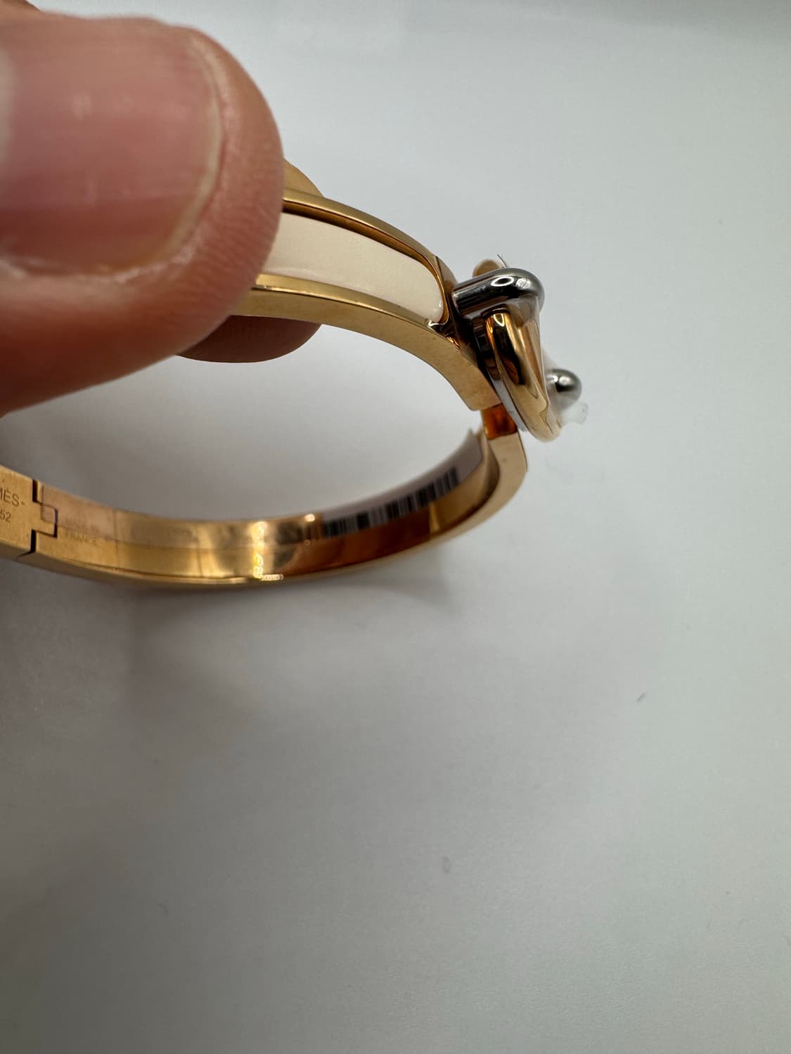 에르메스 미니 클릭 샹달 브레이슬릿 로즈 골드 팔찌  상품이미지5