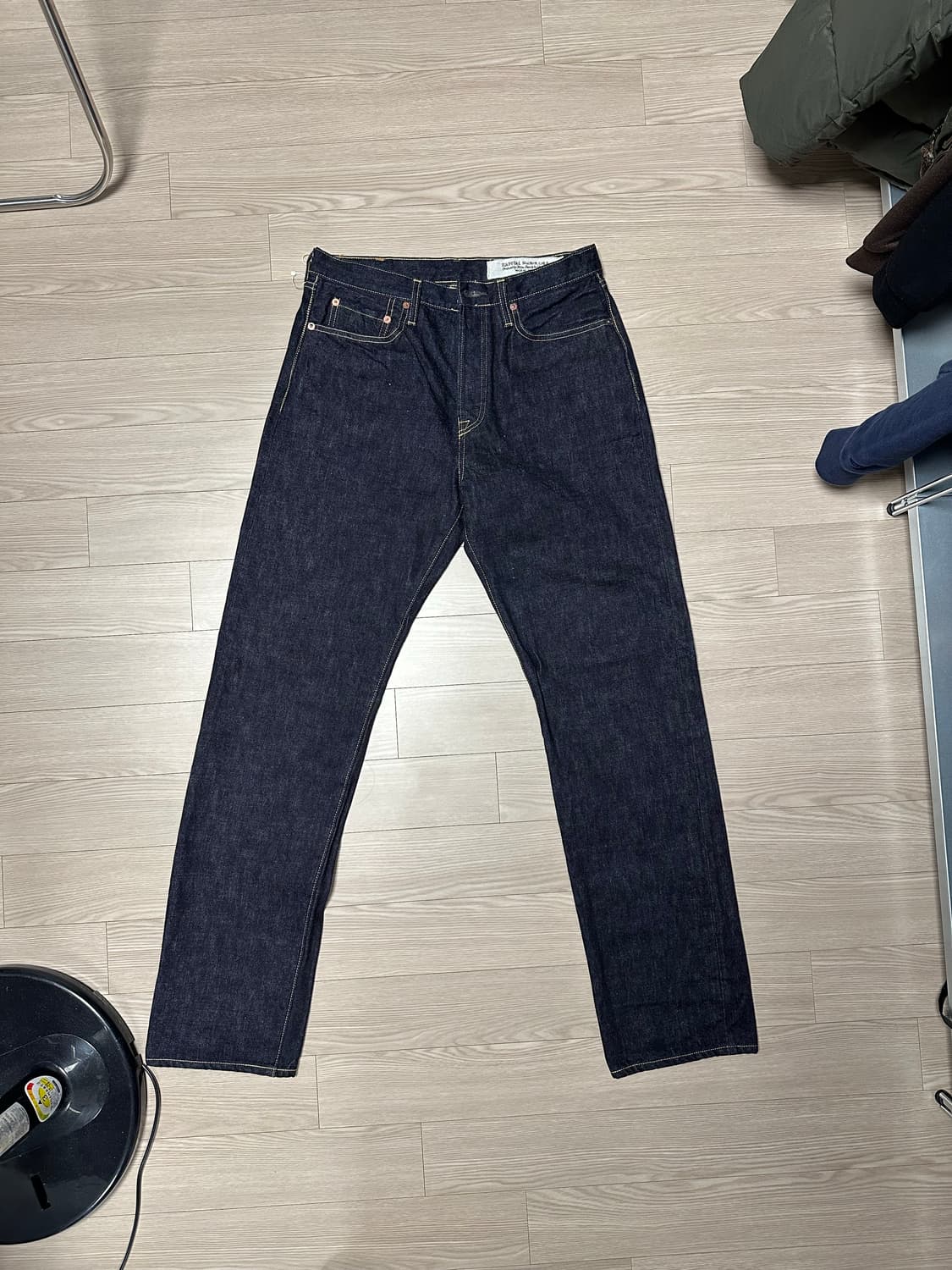 캐피탈 kapital 14온즈 5p 몽키시스코 34사이즈 원워시 새상품 상품이미지4