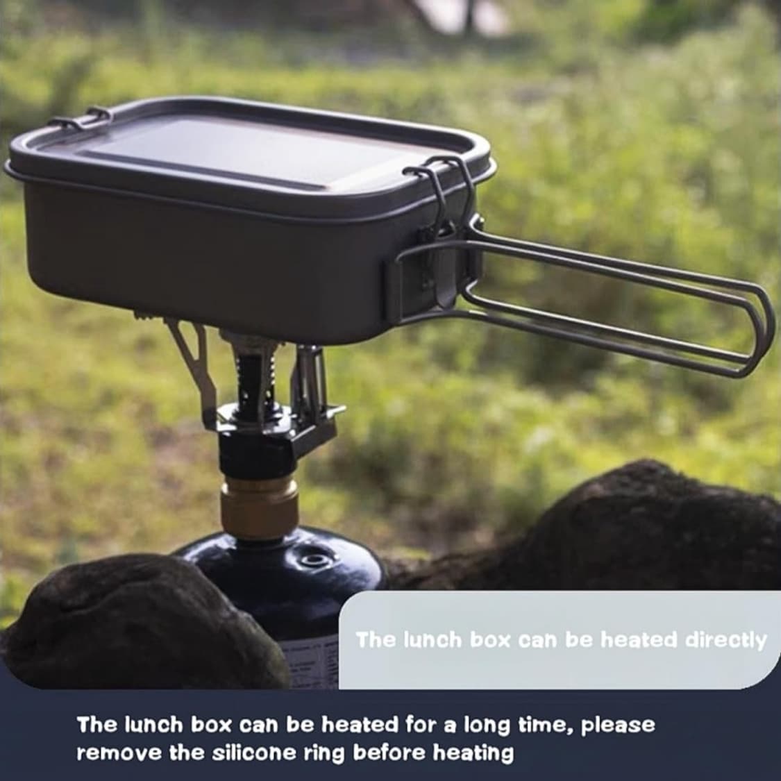 티타늄 도시락 통 누수방지 낚시 캠핑 낚시 상품이미지5