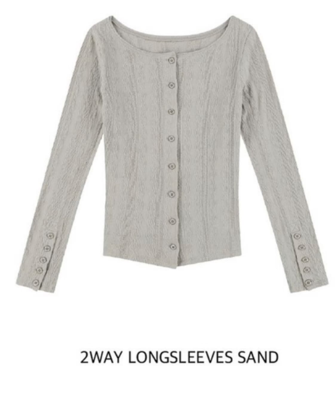 코이세이오 투웨이 롱슬리브 샌드 상품이미지1