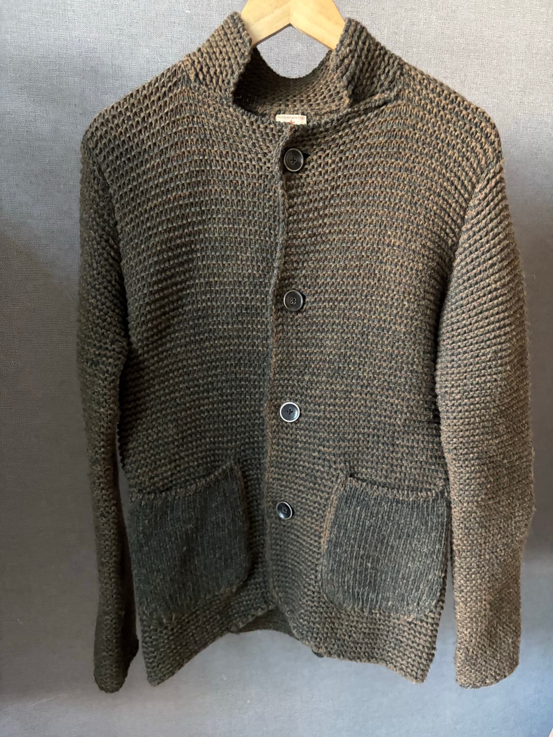 캐피탈 믹스그린 가디건 상품이미지1