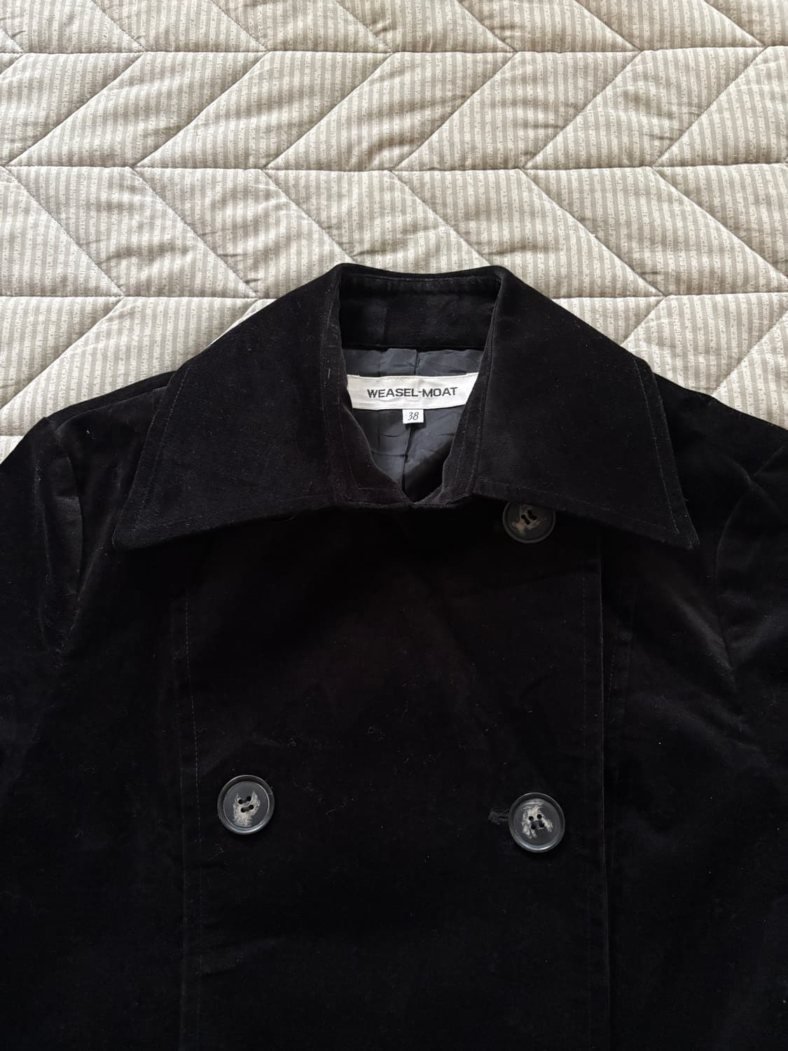 Black velvet jacket 상품이미지8