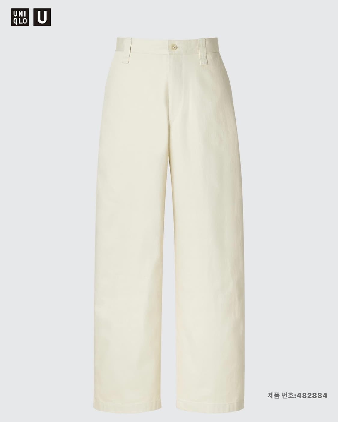 유니클로 와이드핏 치노팬츠 82 상품이미지1