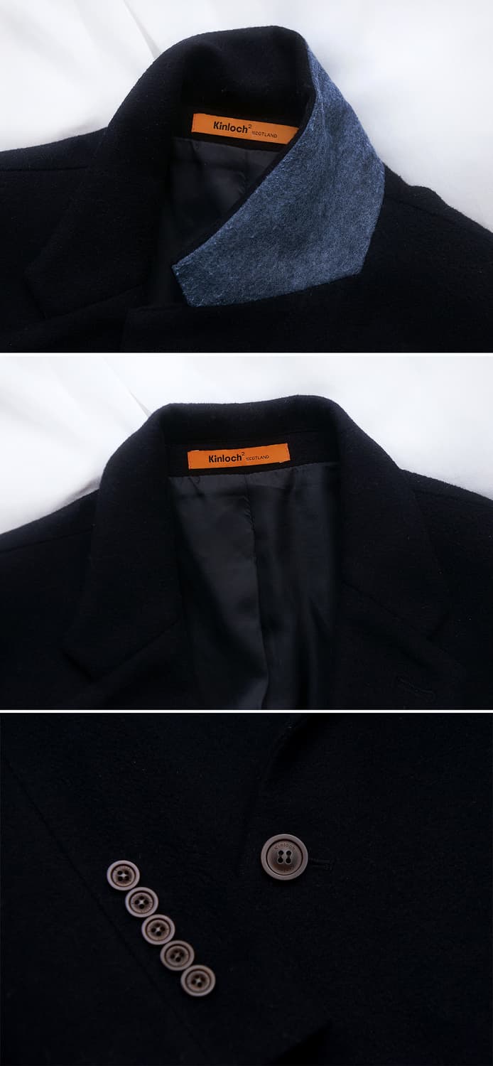 킨록 울.캐시미어 클래식 싱글 체스터 코트 자켓 (95-100) 상품이미지9