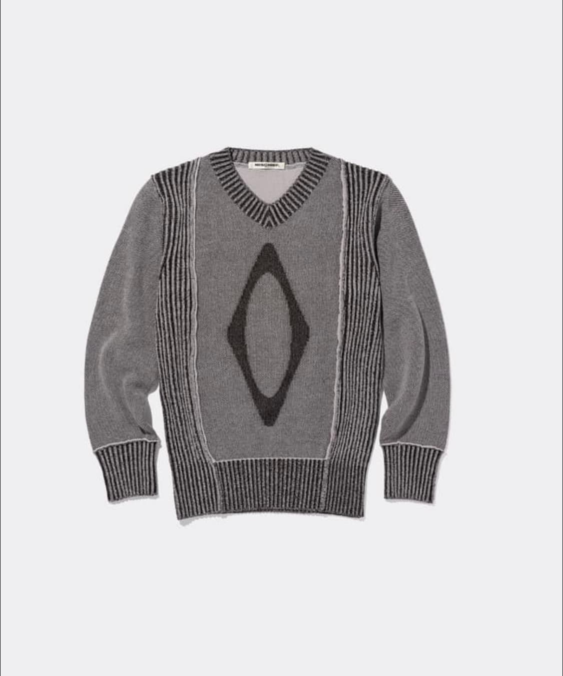 미스치프 자카드 니트 상품이미지1