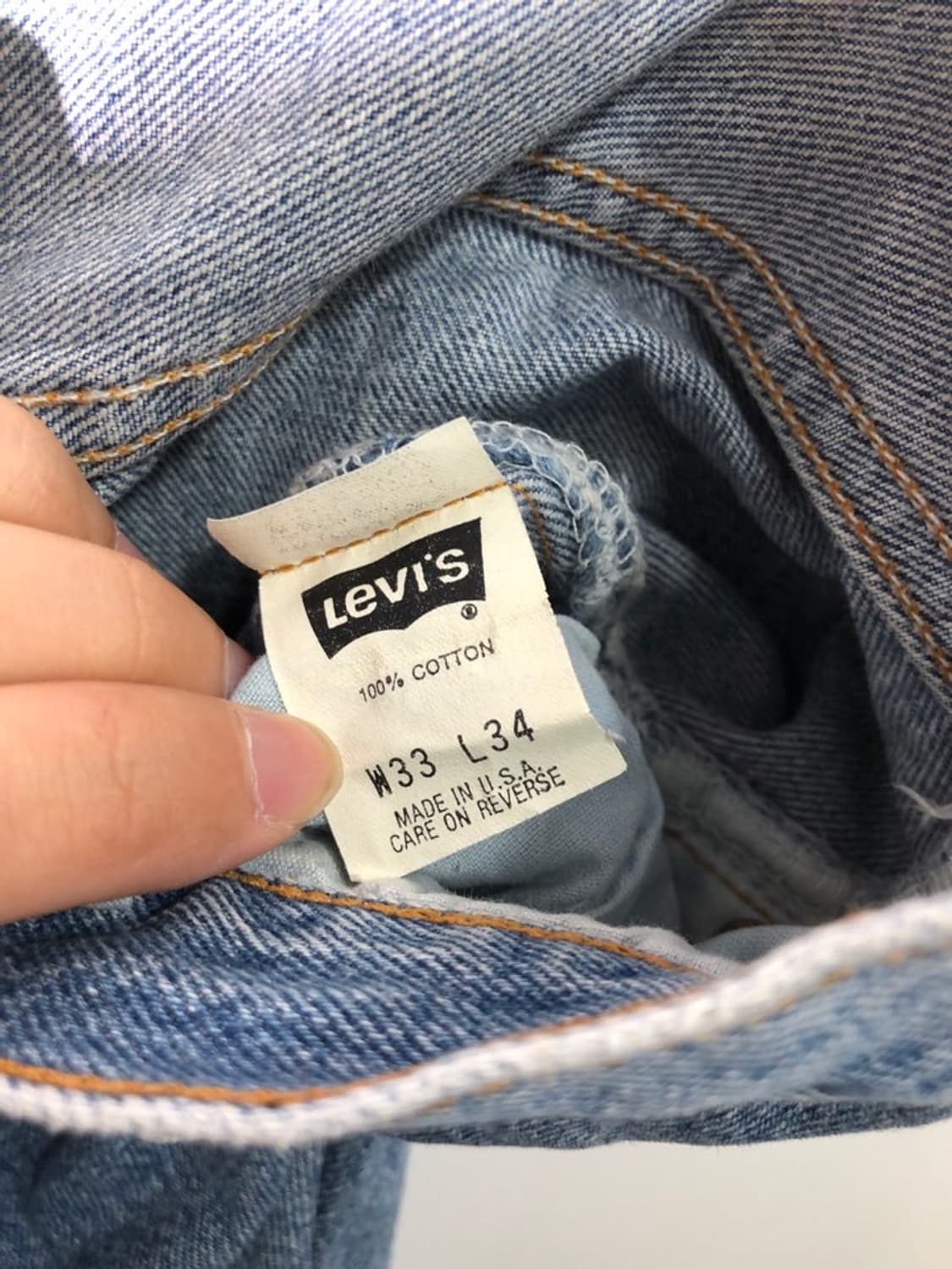 리바이스 90s 501 데님 팬츠 상품이미지6