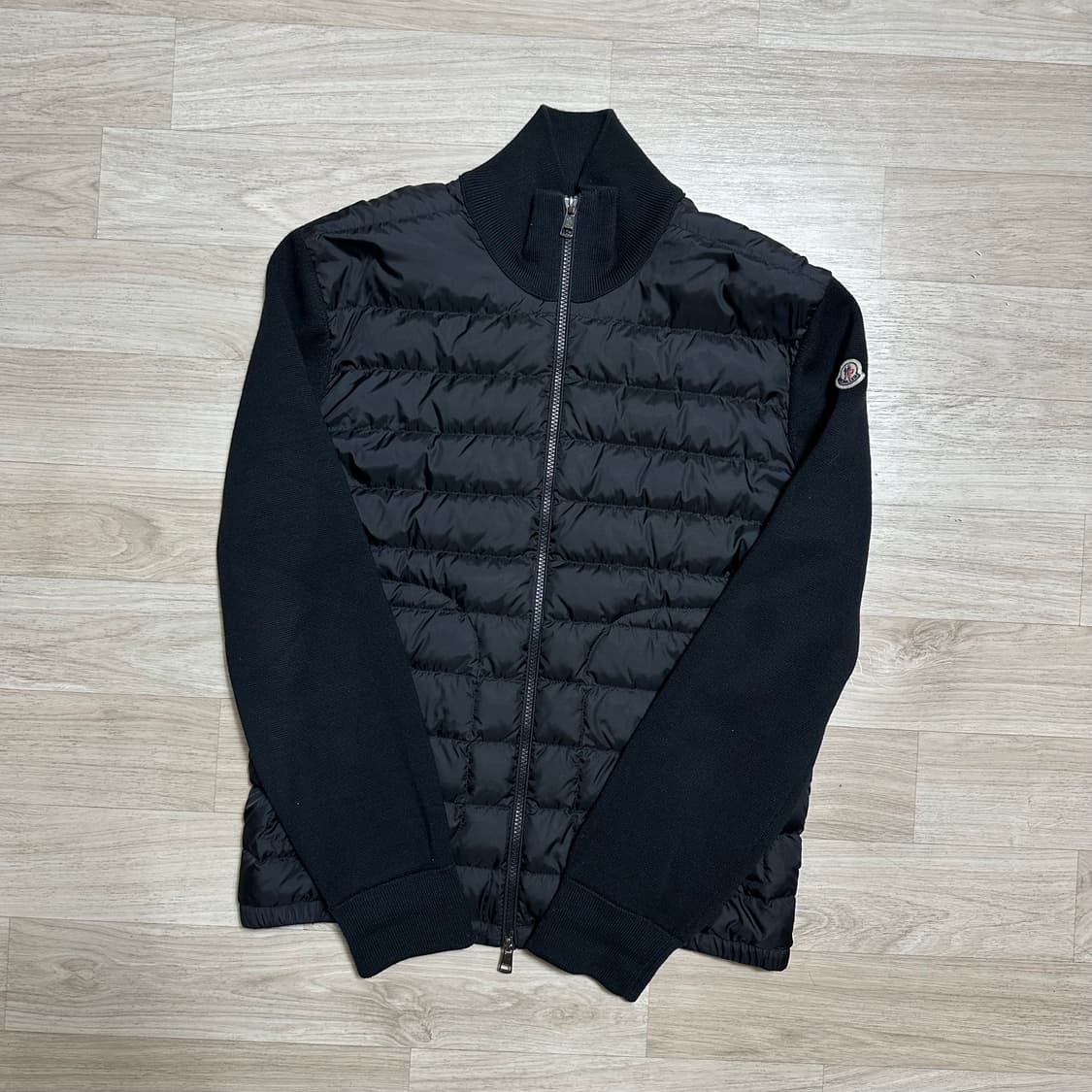 몽클레어 니트패딩 25FW L 블랙 상품이미지1