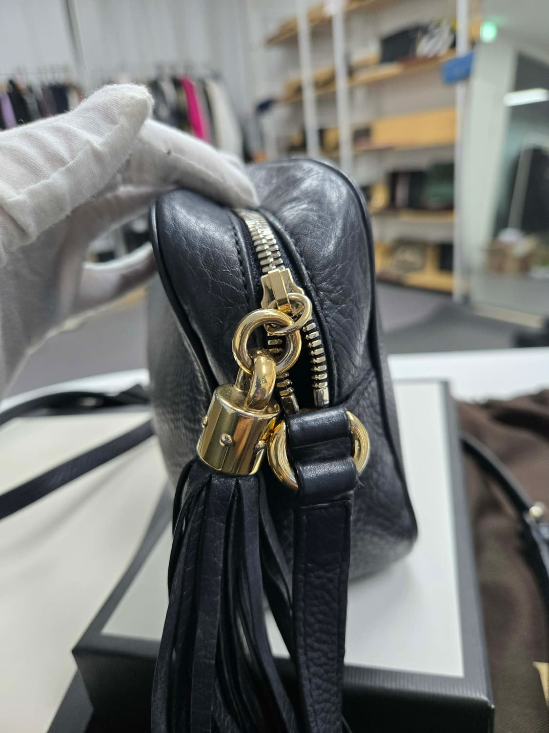 [A급컨디션]구찌 테슬 소호 숄더백 상품이미지3