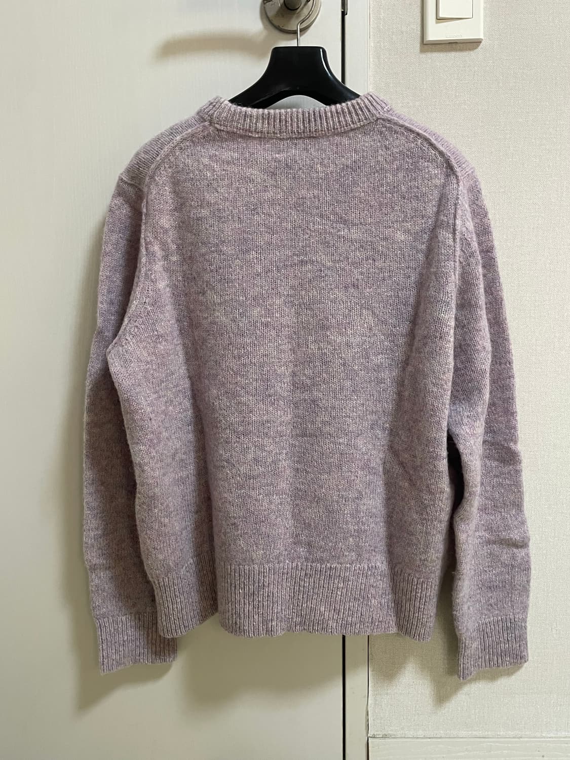 XL) 아크네 스튜디오 카이 니트 핑크 라벤더 아크네 명작 스웨터 상품이미지4