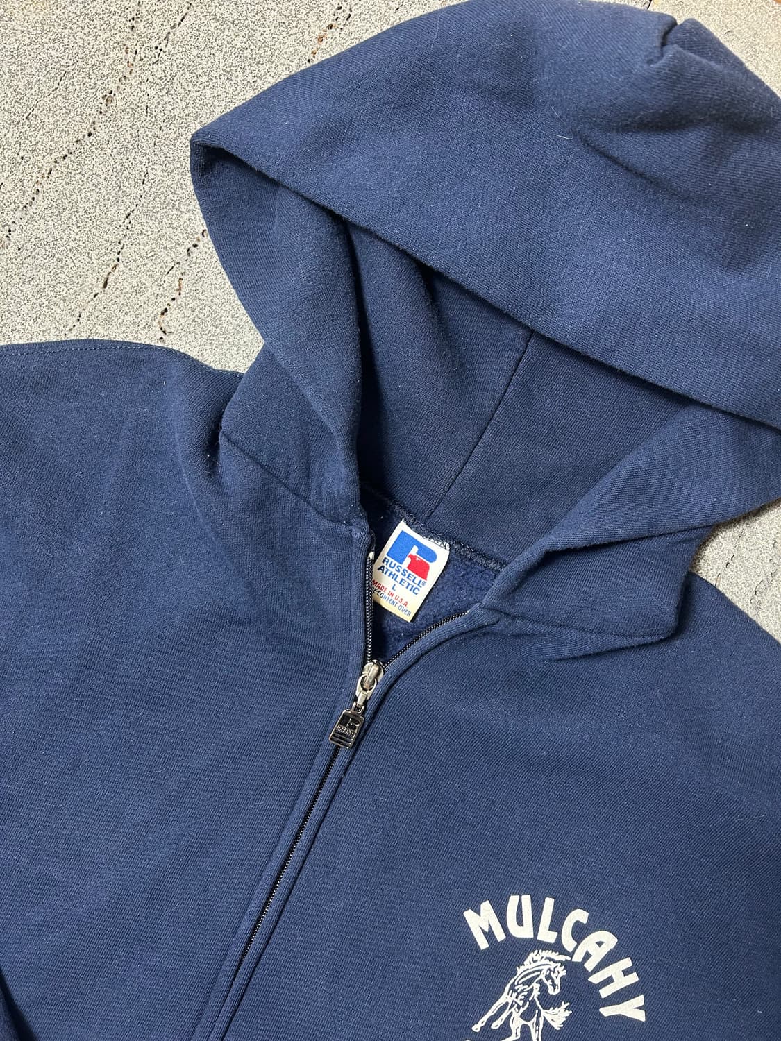 USA 90년대 추정 러셀 애슬레틱 후드집업 판매 상품이미지2