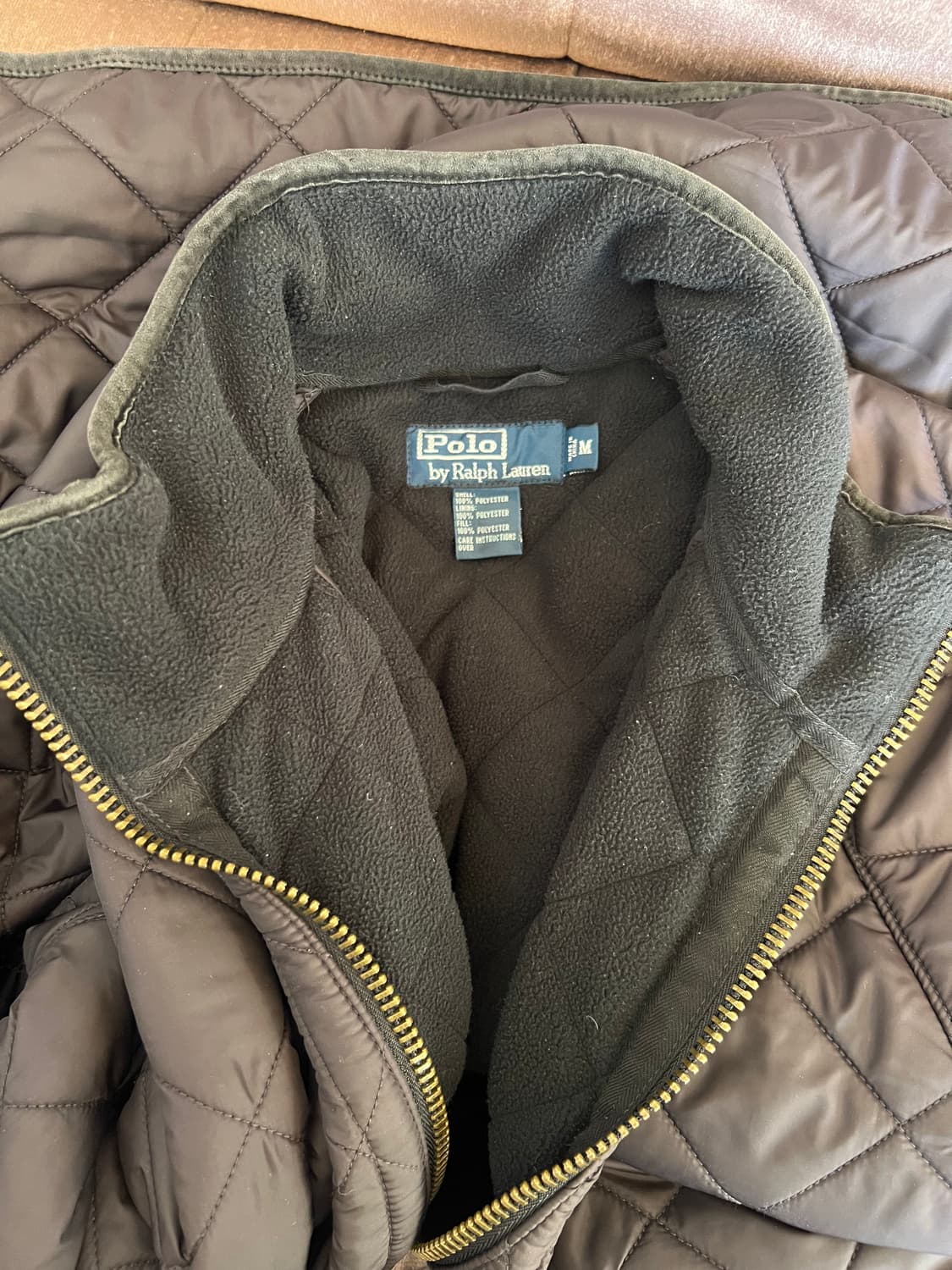 폴로랄프로렌 남성 네이비 누빔점퍼  상품이미지3