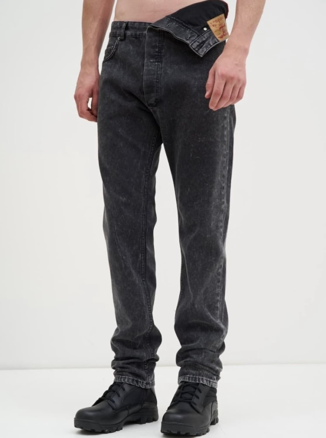 와이프로젝트 비대칭 데님 36 상품이미지1