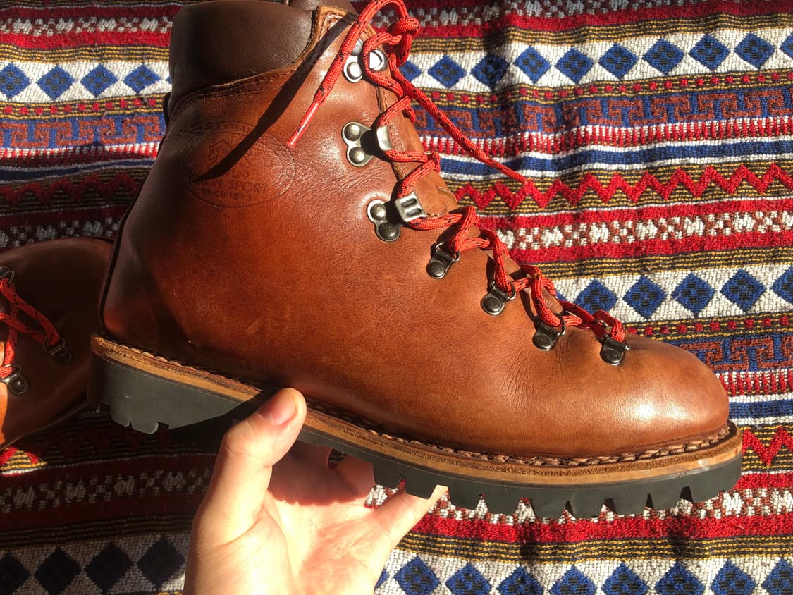 코오롱 스포츠 통가죽 등산화 270 상품이미지9