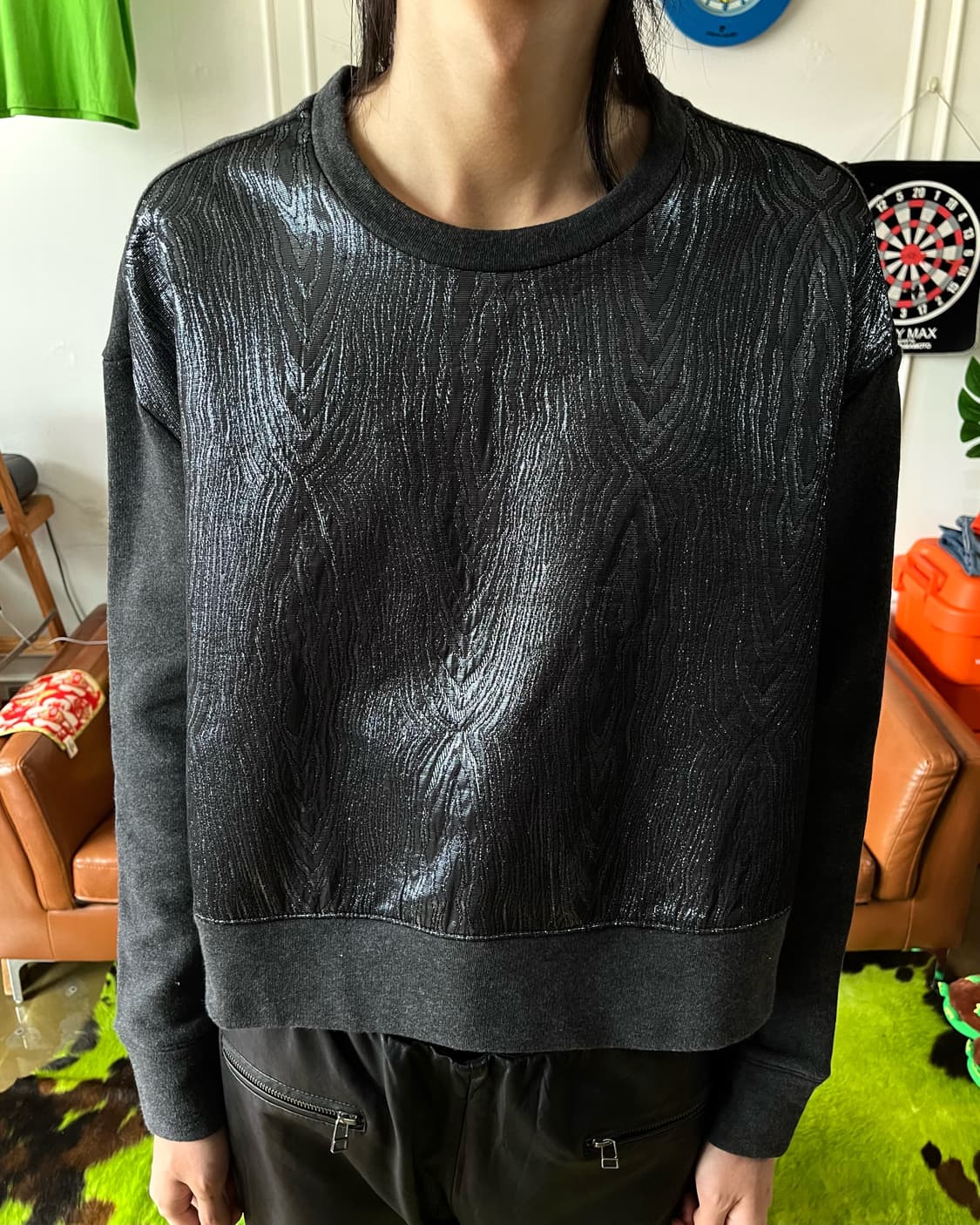 DIESEL BLACK GOLD Varnished Print Sweats 상품이미지2