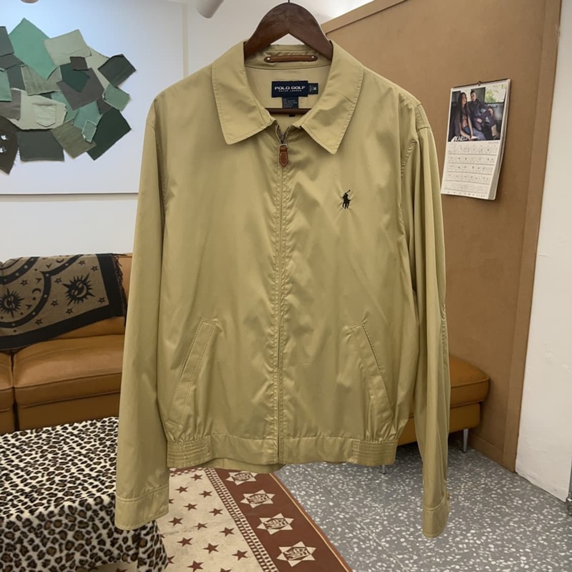 폴로 랄프로렌 골프 모던 캐주얼 바람막이 스윙톱 자켓 M C09661 상품이미지3