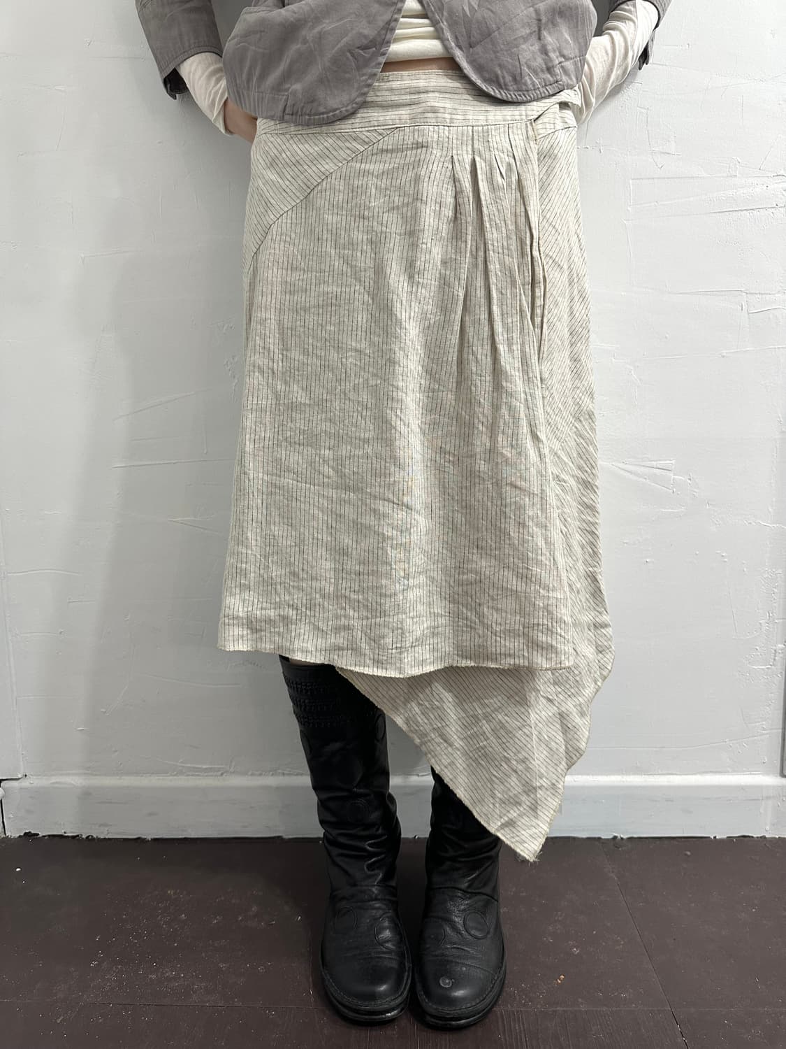 benetton wrap skirt 상품이미지2