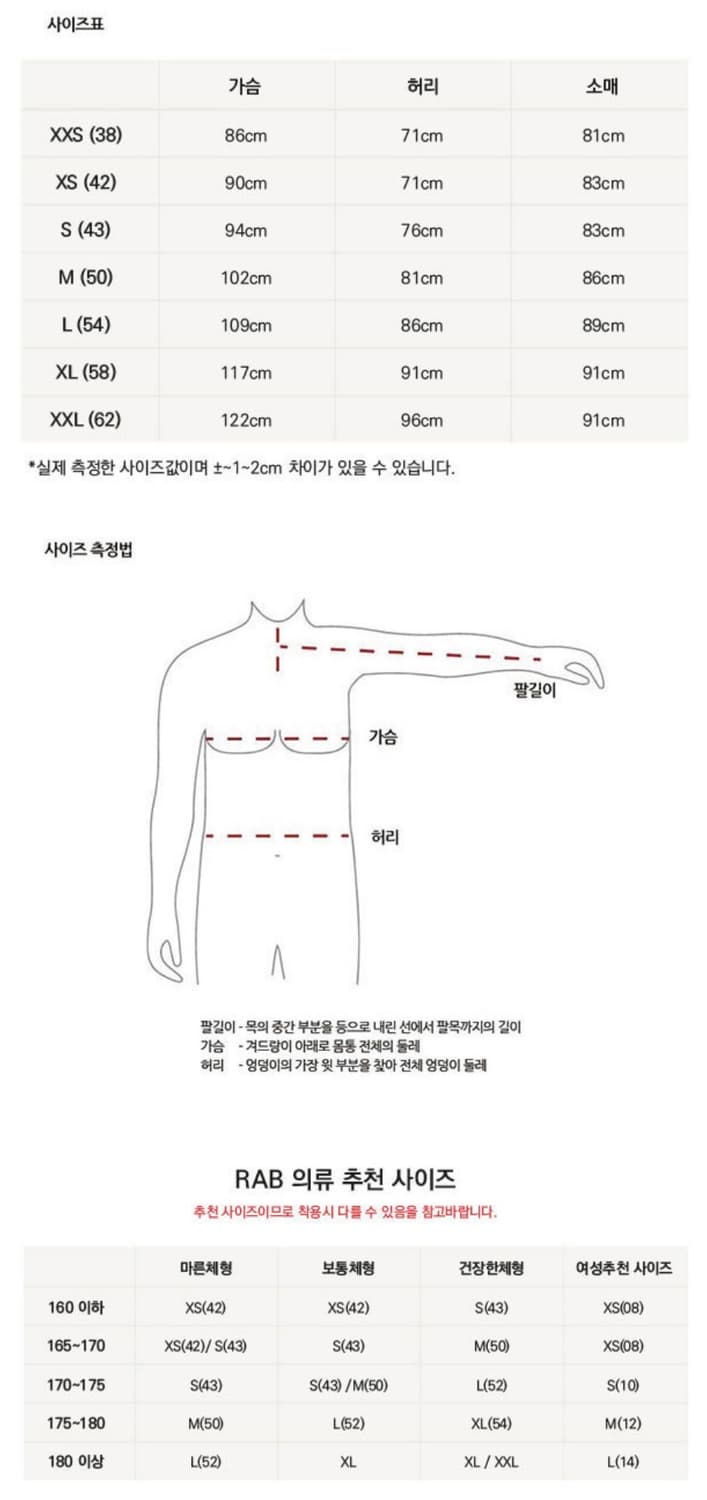랩 마이크로라이트 알파인 자켓 블랙 M사이즈 새제품 Rab 상품이미지7