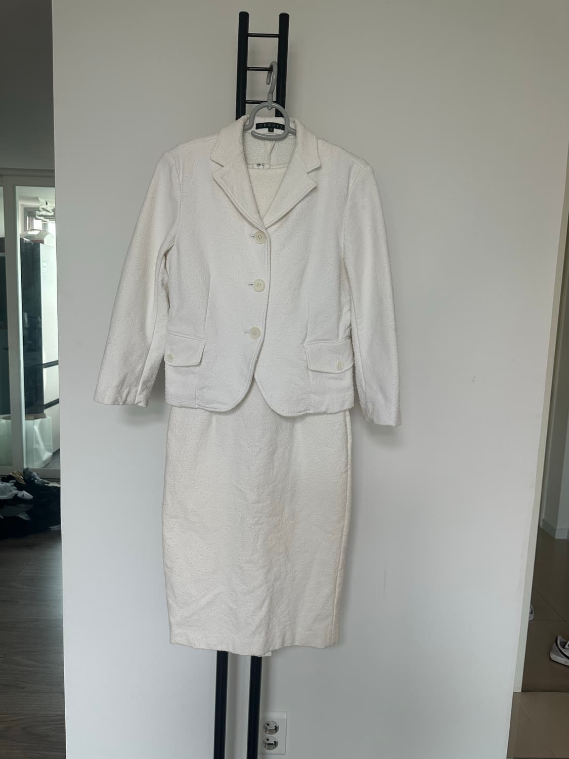 theory 띠어리  여성  입술넥 원피스 자켓 set-2사이즈 상품이미지7