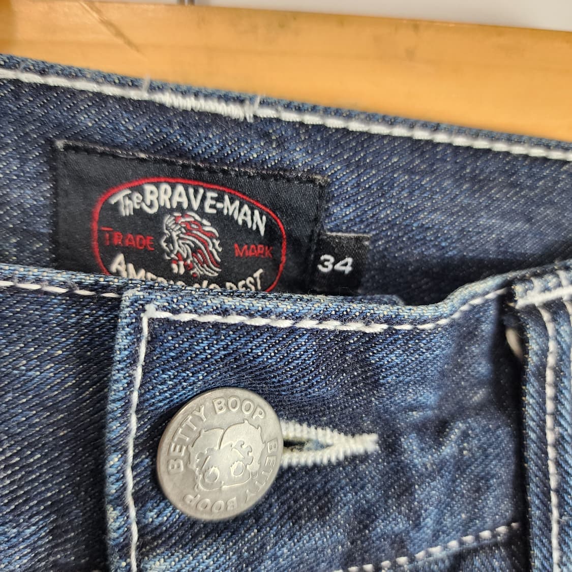 BETTY Boop 자수데님팬츠 상품이미지7