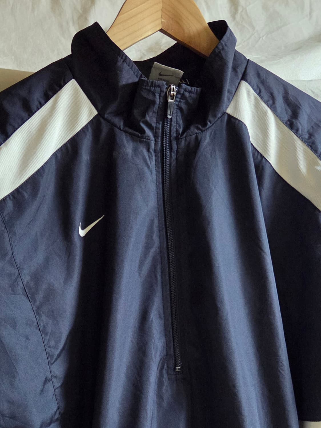 나이키 베이스볼 하프집업 아노락 네이비 XL 상품이미지5
