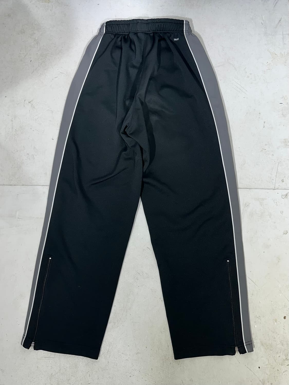 나이키 블랙 와이드 그레이 사이드 라인 추리닝 바지 트레이닝 팬츠 M 상품이미지5