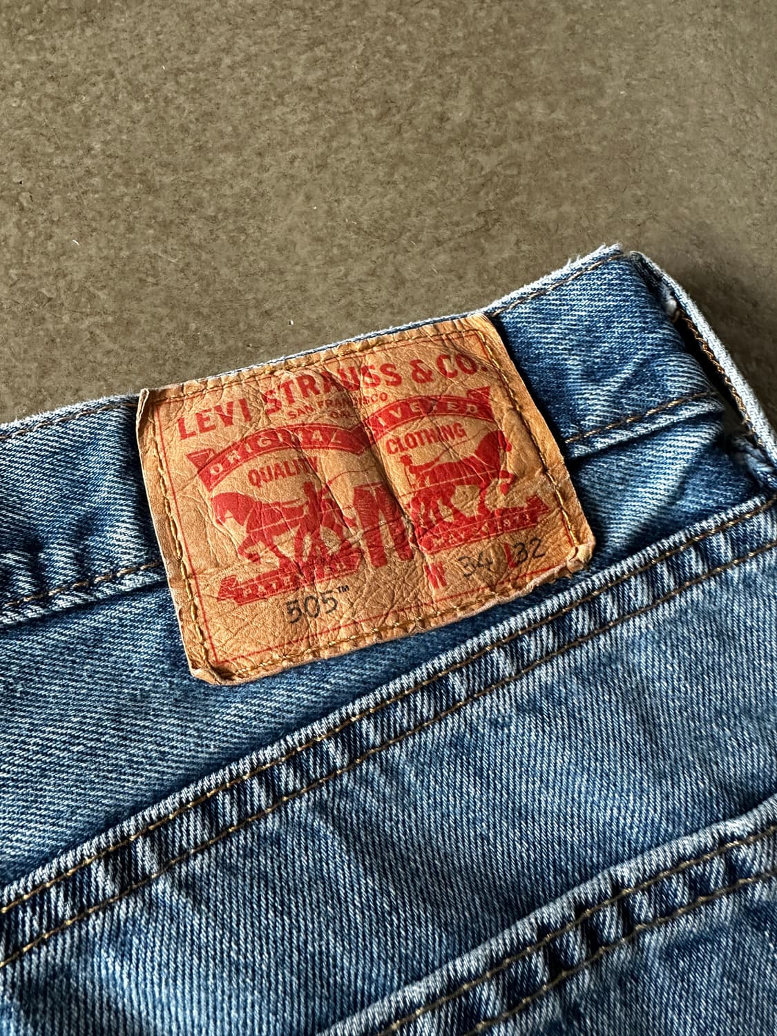 Levis 리바이스 505 데님 팬츠 w34 상품이미지4