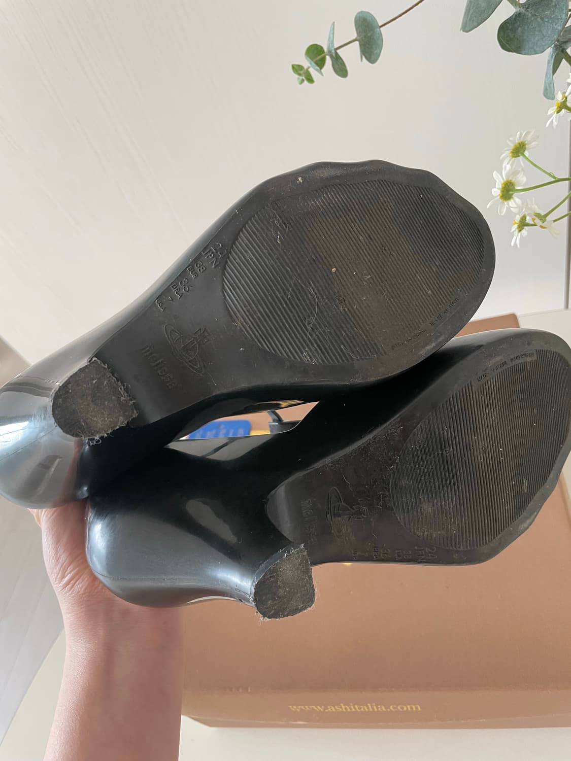 비비안웨스트우드 멜리사 티스트랩 젤리슈즈 상품이미지6