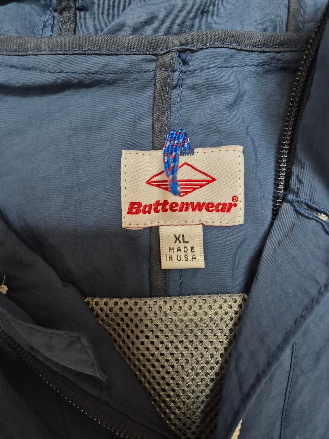 바튼웨어 패커블 아노락 XL 네이비 상품이미지6