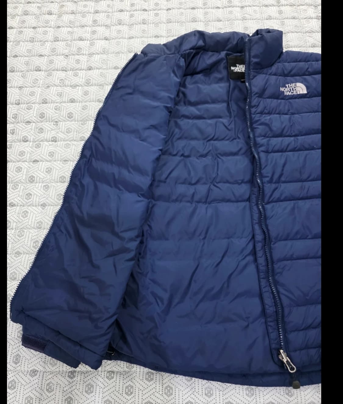 노스페이스 600필 구스다운 경량패딩 100 상품이미지3