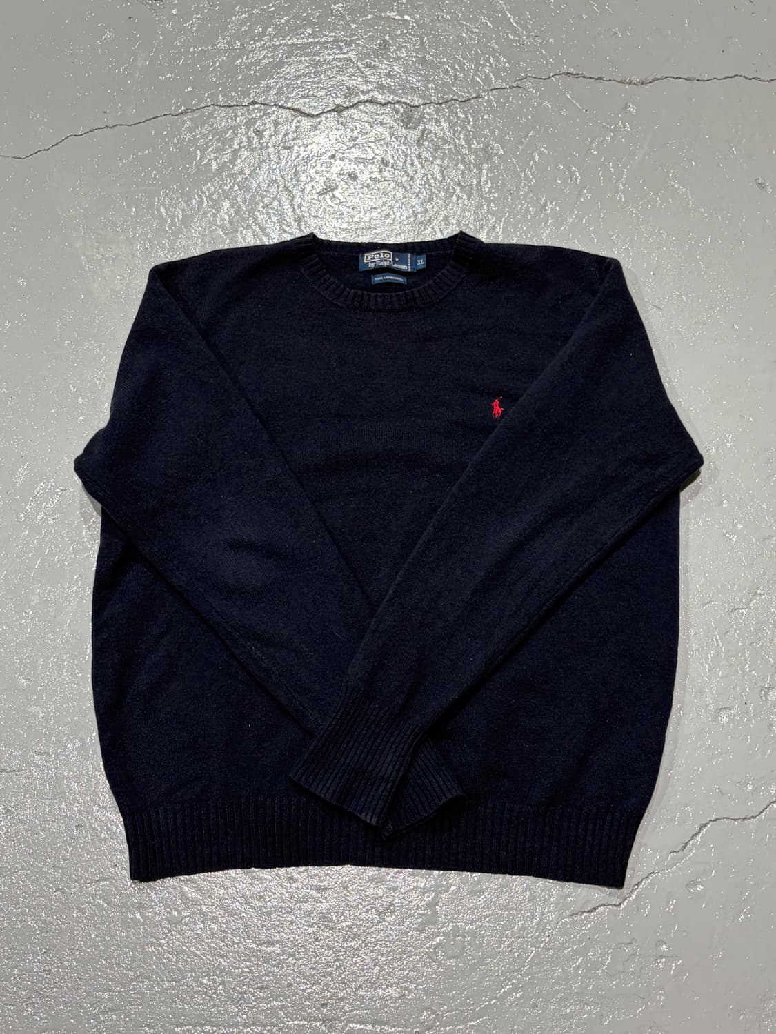 폴로 랄프로렌(Polo Ralph Lauren) 램스울 네이비 니트 상품이미지2