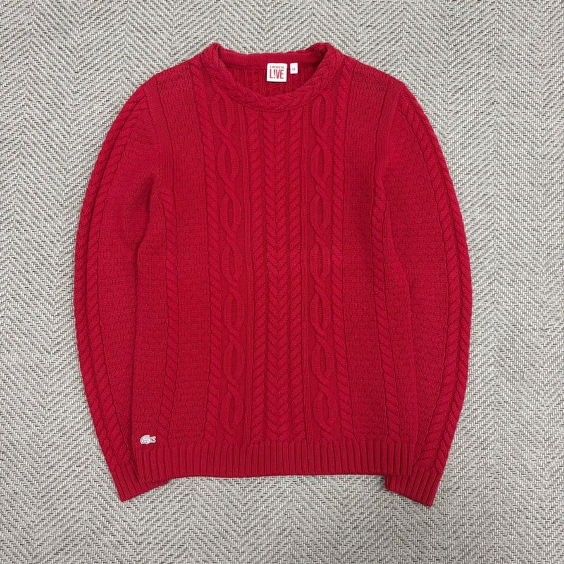 라코스테 울블렌드 케이블 니트 v2083 상품이미지1