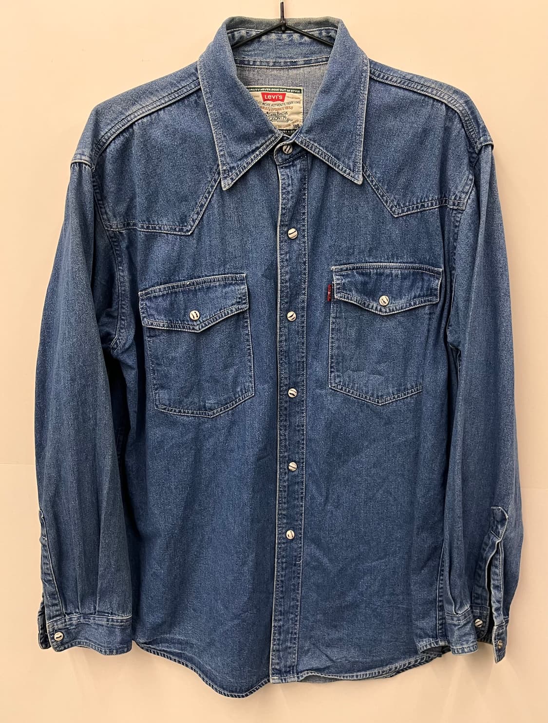 리바이스 웨스턴 데님 셔츠 L 상품이미지1