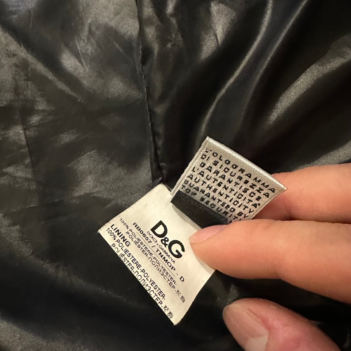 00s 돌체앤가바나 멀티지퍼 자켓 상품이미지8