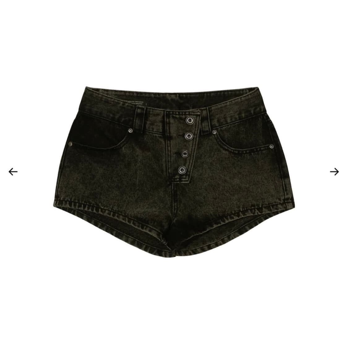 구해요) 보헤미안서울 BUTTON FLY DENIM SHORTS 상품이미지1