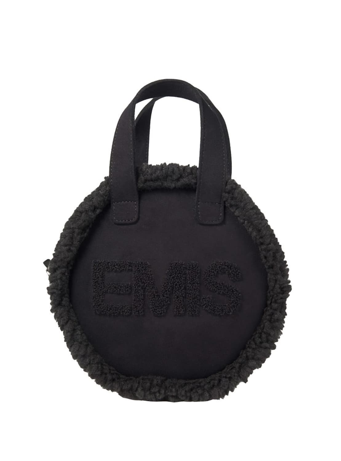 이미스 부클 스웨이드 토트백 블랙 상품이미지1