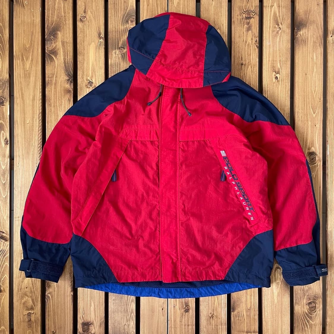 90s 두산 폴로스포츠 바람막이 2XL 상품이미지1