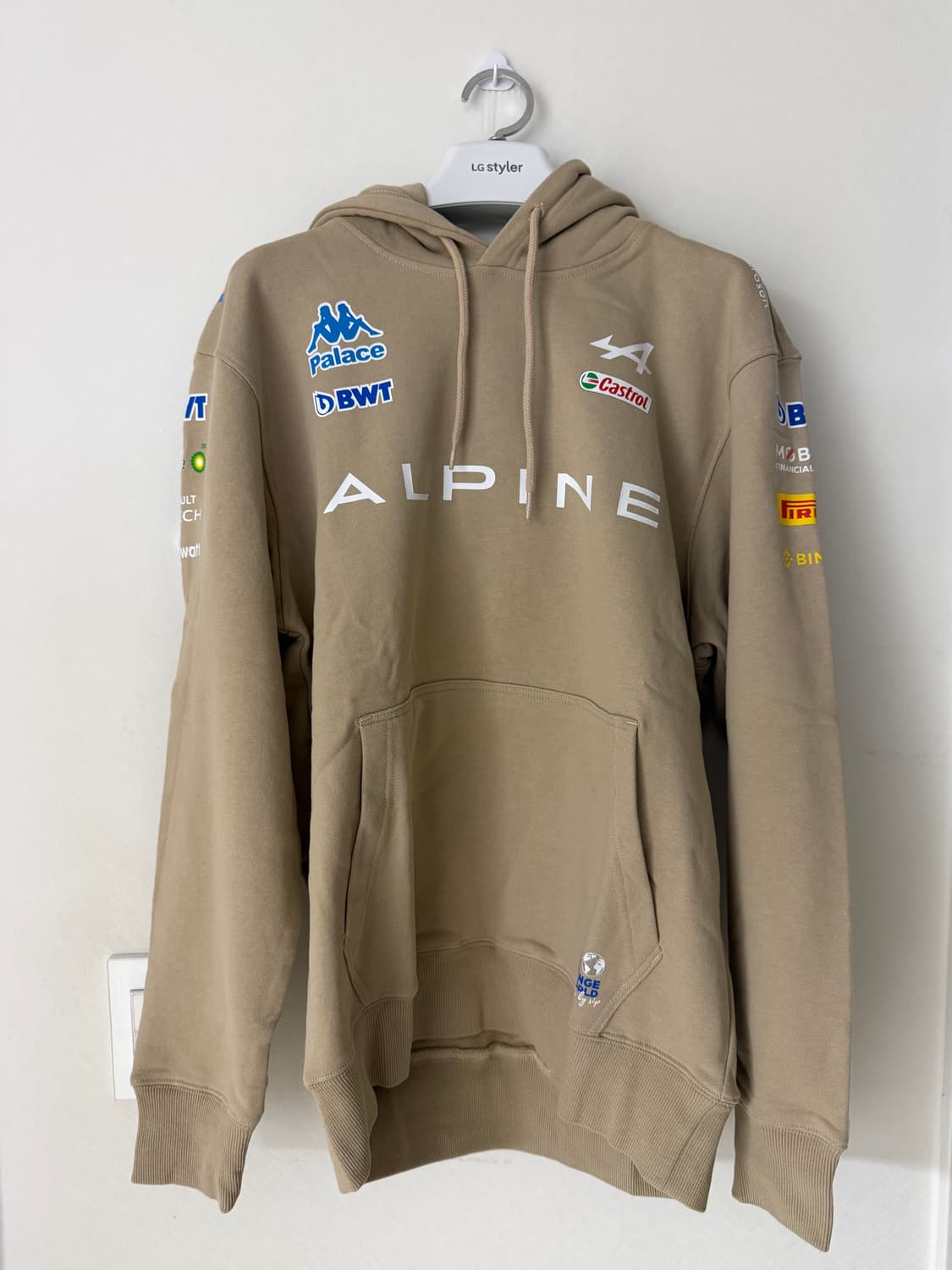 [새상품]팔라스 Alpine F1 Team 후드티 M 상품이미지3