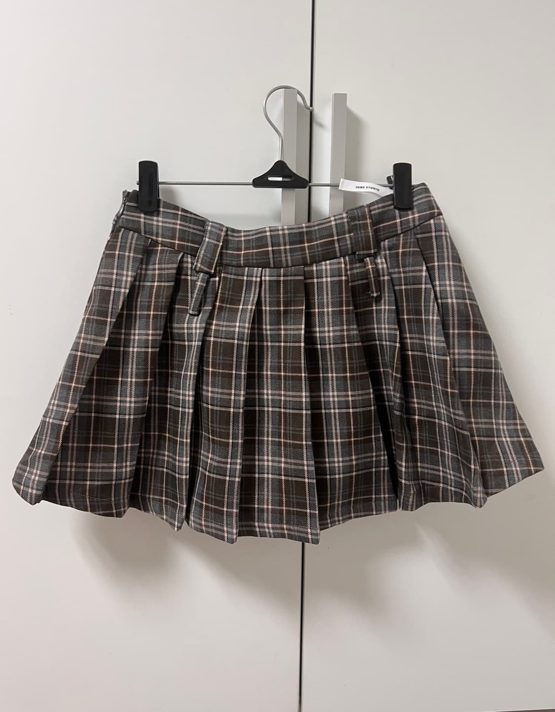 vintage check mini skirt y2k 빈티지 갸루 상품이미지1