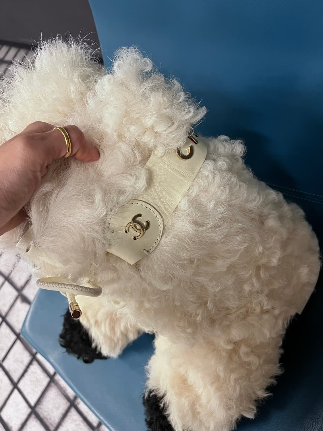 샤넬시어링 부츠 (인간푸들 ) 정품 37반 240  상품이미지4